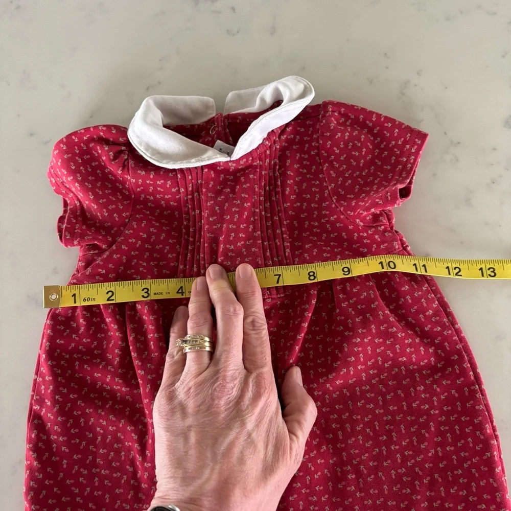 Vintage Gymboree Floral One Piece‎ Jumper Size 12-18 mo